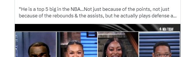 帕金斯称申京存前五中锋潜质！字母直言天空才是极限 火记晒数据力挺