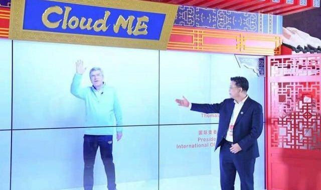 真人视讯百家乐登录入口-巴赫“现身”2022北京新闻中心 向记者拜年送春联